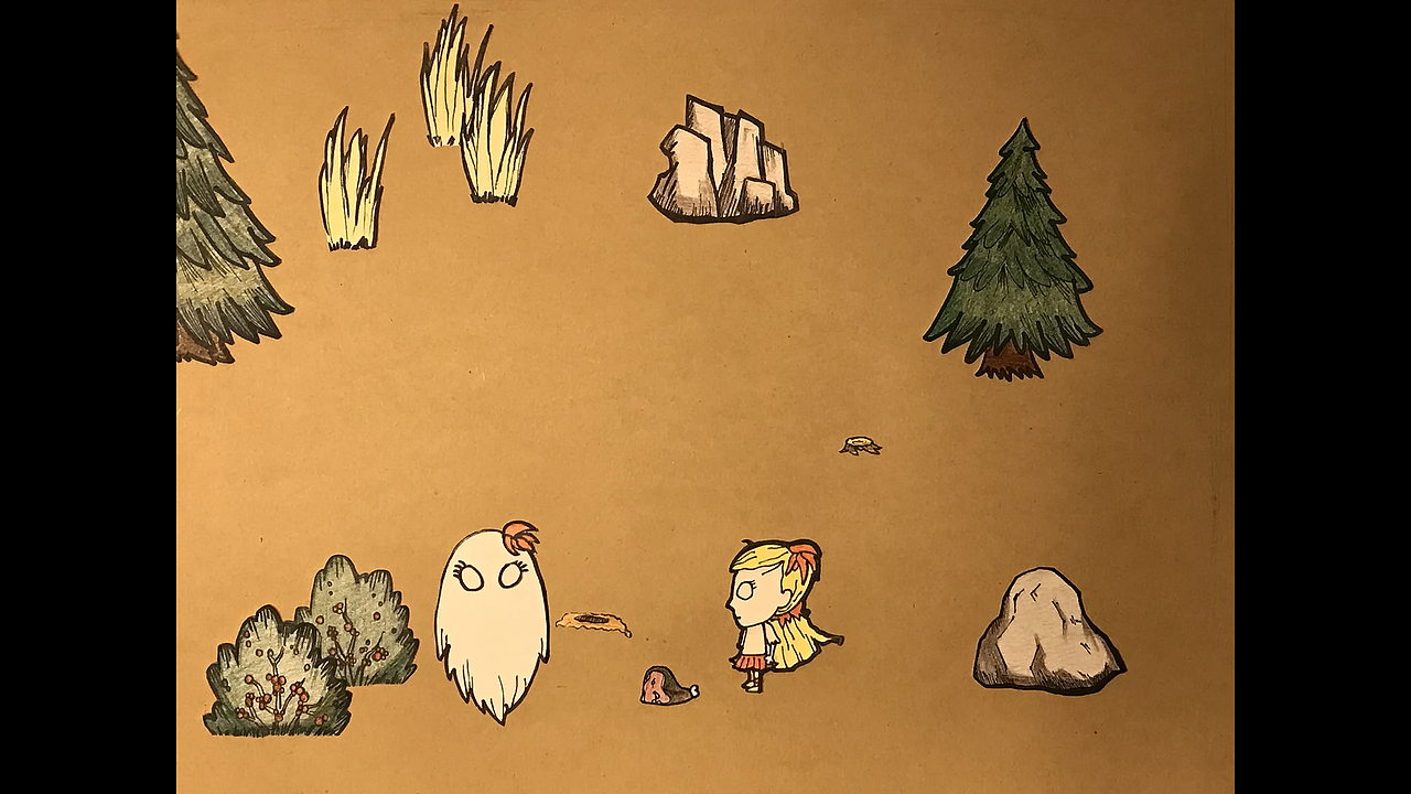 Don't Starve 剪纸风格定格动画（图ZMTMxMjMyOTg4） - 动画片 - 站酷设计师球球璇原创素材 - 站酷ZCOOL