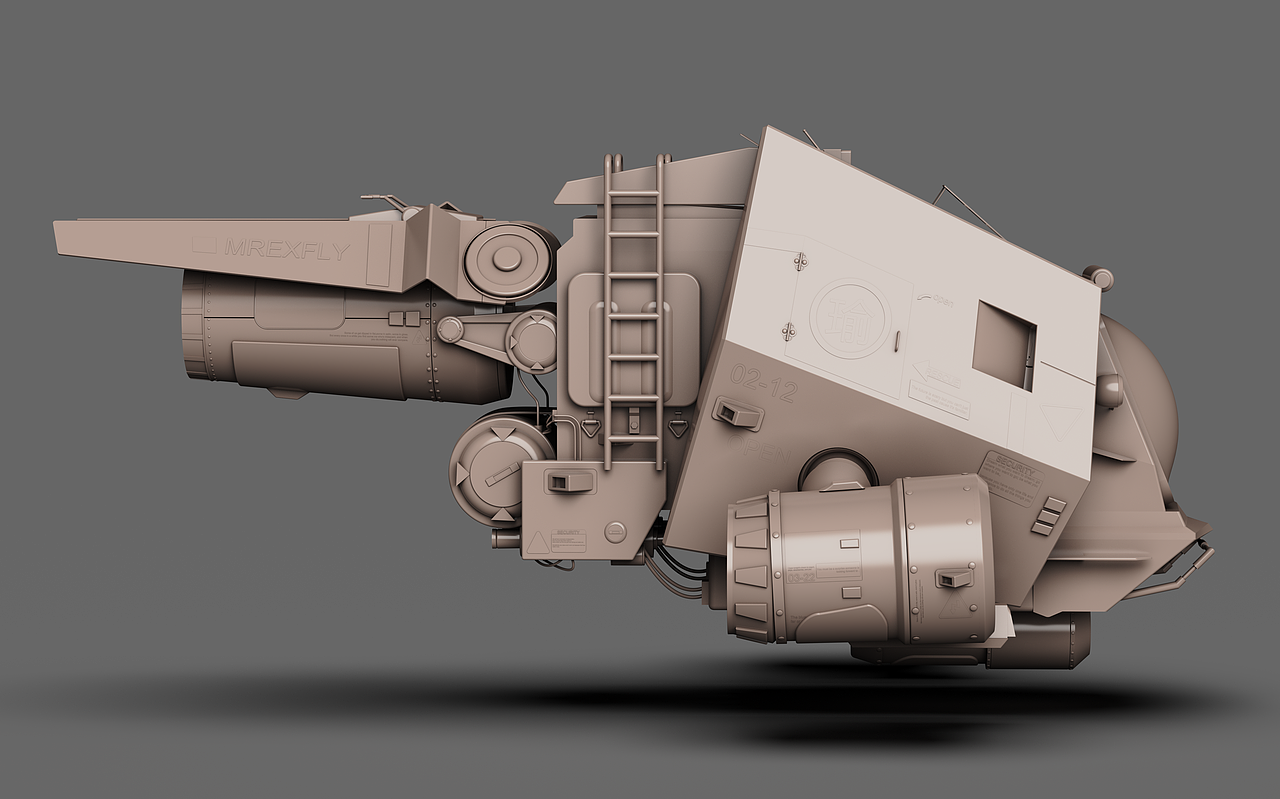 10月-11月的犀牛、keyshot练习