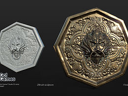 古建狮子雕塑装饰