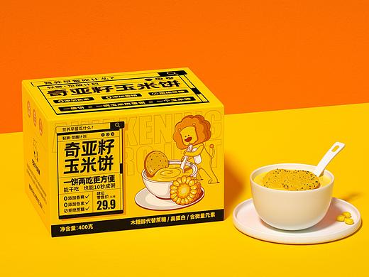 “轻狮”觉醒计划之奇亚籽玉米饼包装