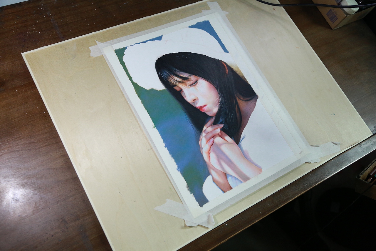 彩铅人物-《暖阳》（内附全程视频）（图ZMTY2NjA1Nzky） - 绘画 - 站酷设计师丹子何原创素材 - 站酷ZCOOL