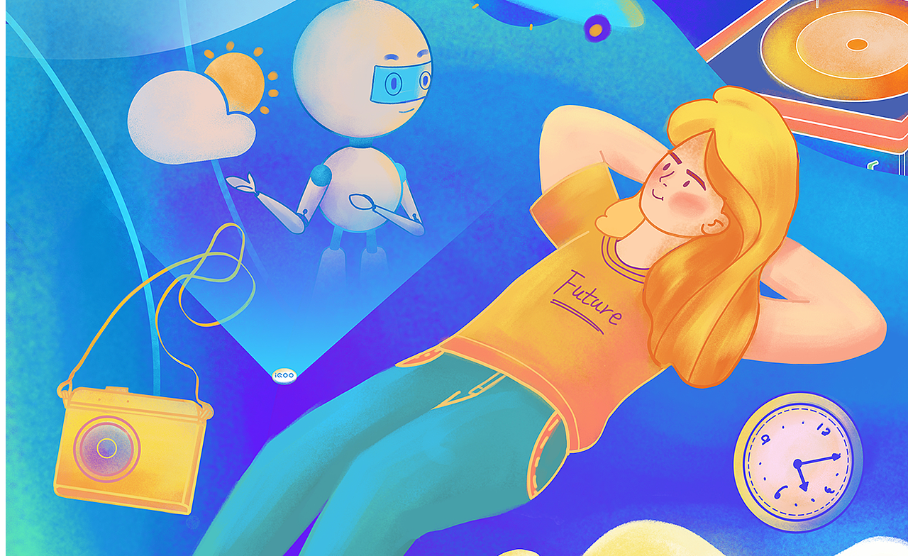 创想未来hack in future-对未来手机创意想法|插画|商业插画|星宇