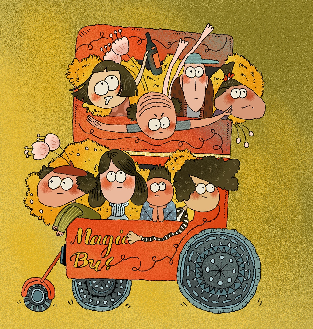 于是我画了81个脑洞[billd奔跑]（图ZMjU1MjgxNzI0） - 商业插画 - 站酷设计师油菜豚Aries原创素材 - 站酷ZCOOL