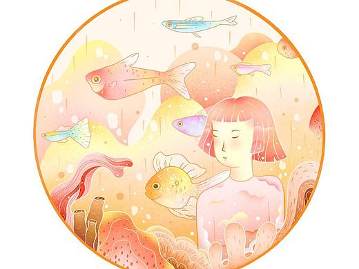 一组关于动物的插画