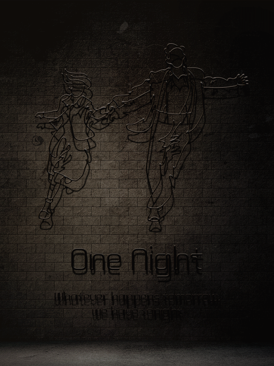 电影《One Day》霓虹灯动效（图ZOTYzMzQ2OTI=） - 动效设计 - 站酷设计师大头奇原创素材 - 站酷ZCOOL