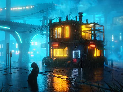 Night（个人主页-ZNTc2MTkwNjg=） - 场景 - 站酷设计师JONNYzxz原创素材 - 站酷ZCOOL