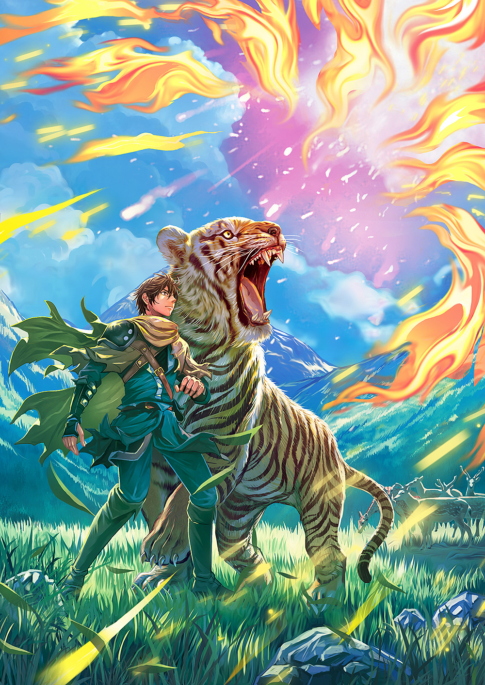 《寒武狂潮》第四本封面（图ZMTUyMjgyMjUy） - 商业插画 - 站酷设计师禾火力戈_原创素材 - 站酷ZCOOL