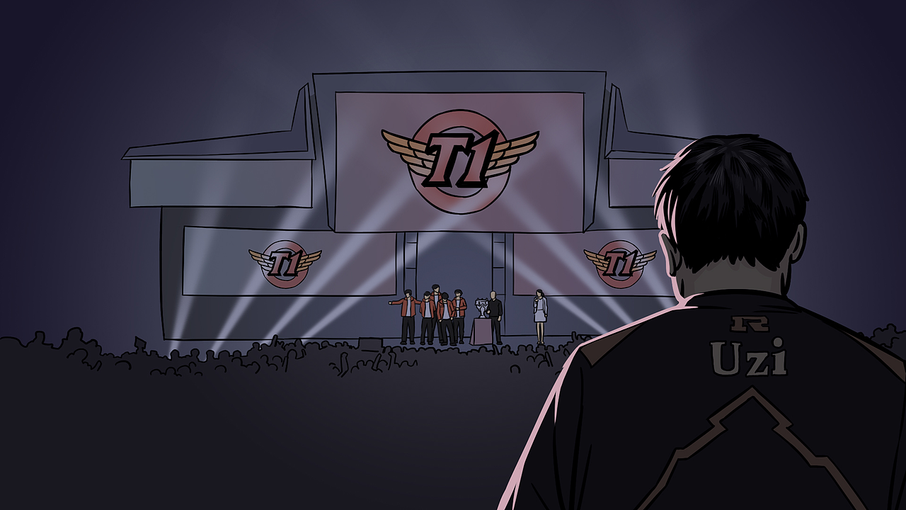 UZI职业生涯分镜（图ZMjYyMDYyNTEy） - 商业插画 - 站酷设计师莫大杆原创素材 - 站酷ZCOOL