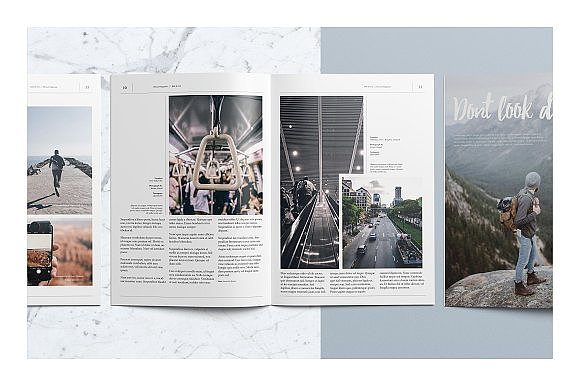 38页旅游摄影杂志画册模板（图ZMTAyOTIxMDAw） - 书籍/画册 - 站酷设计师爱晴天原创素材 - 站酷ZCOOL