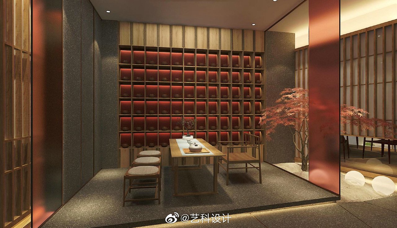 艺科设计|青岛日式料理店设计-中国审美异域风情相结合