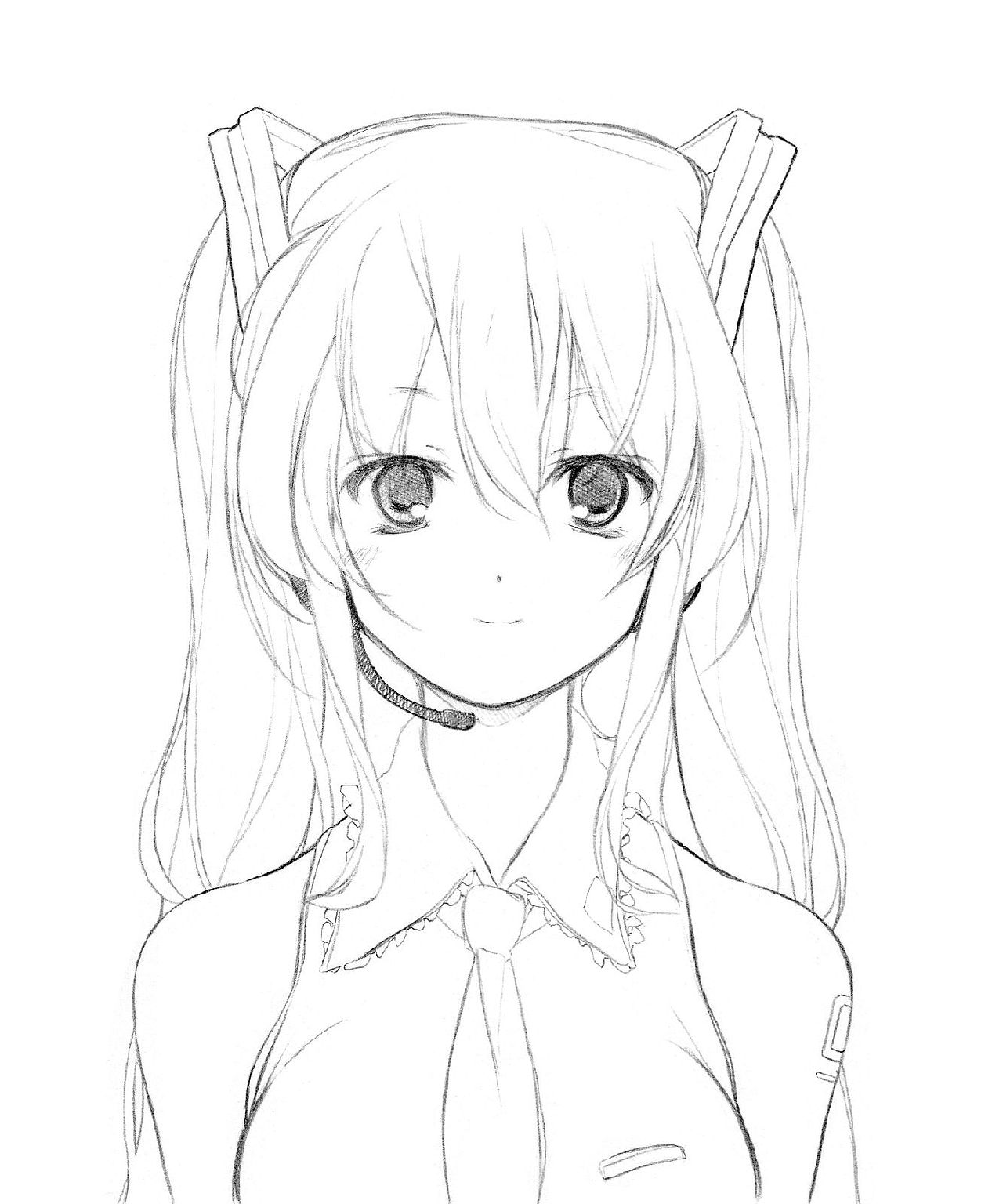 高清线稿,上色练习