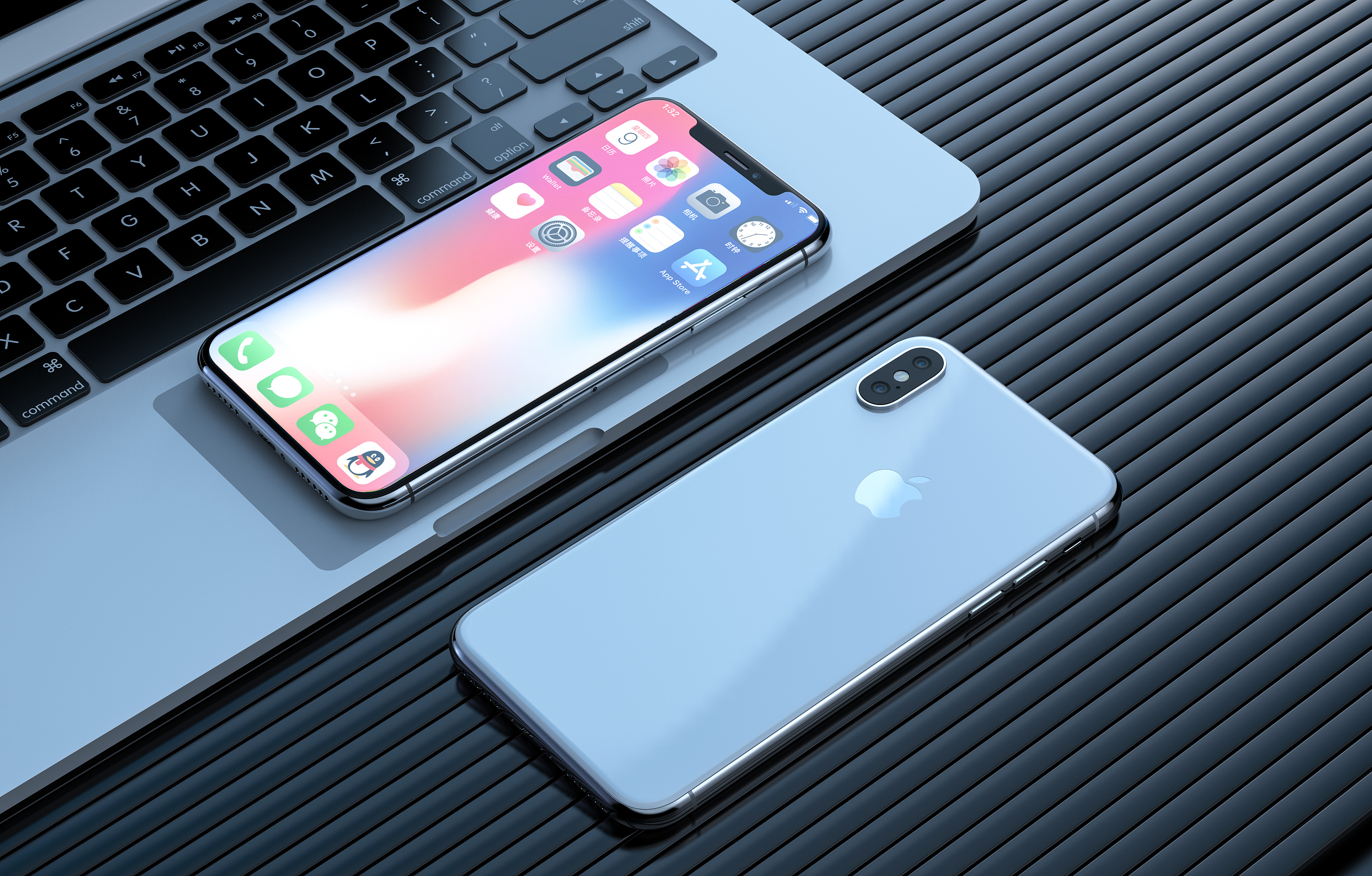 日常渲染练习之iphonex