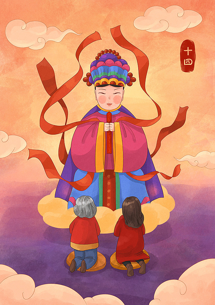 中国年俗插画(完整)