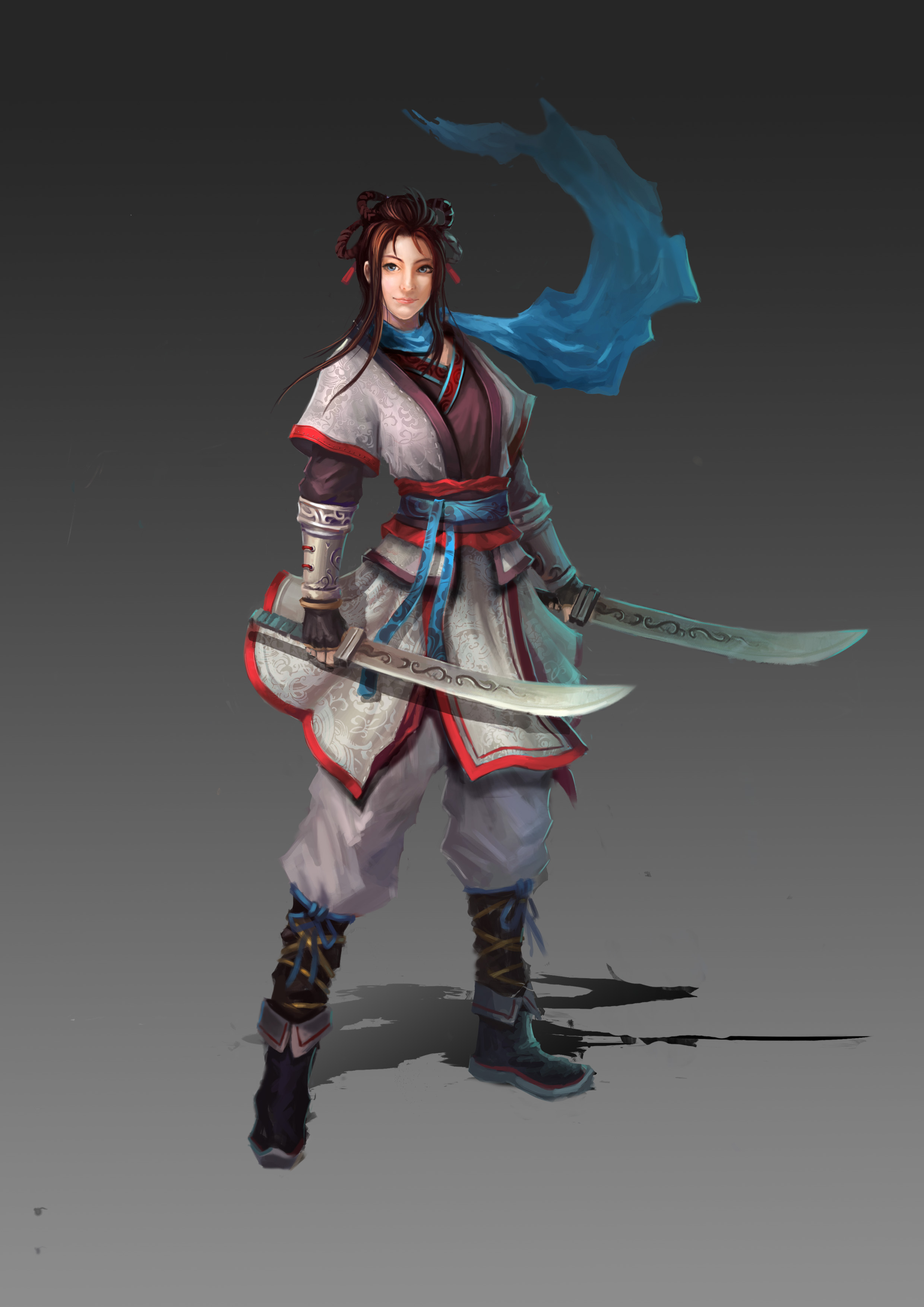 侠女|插画|游戏原画|不爱鱼的猫 - 原创作品 - 站酷 (zcool)