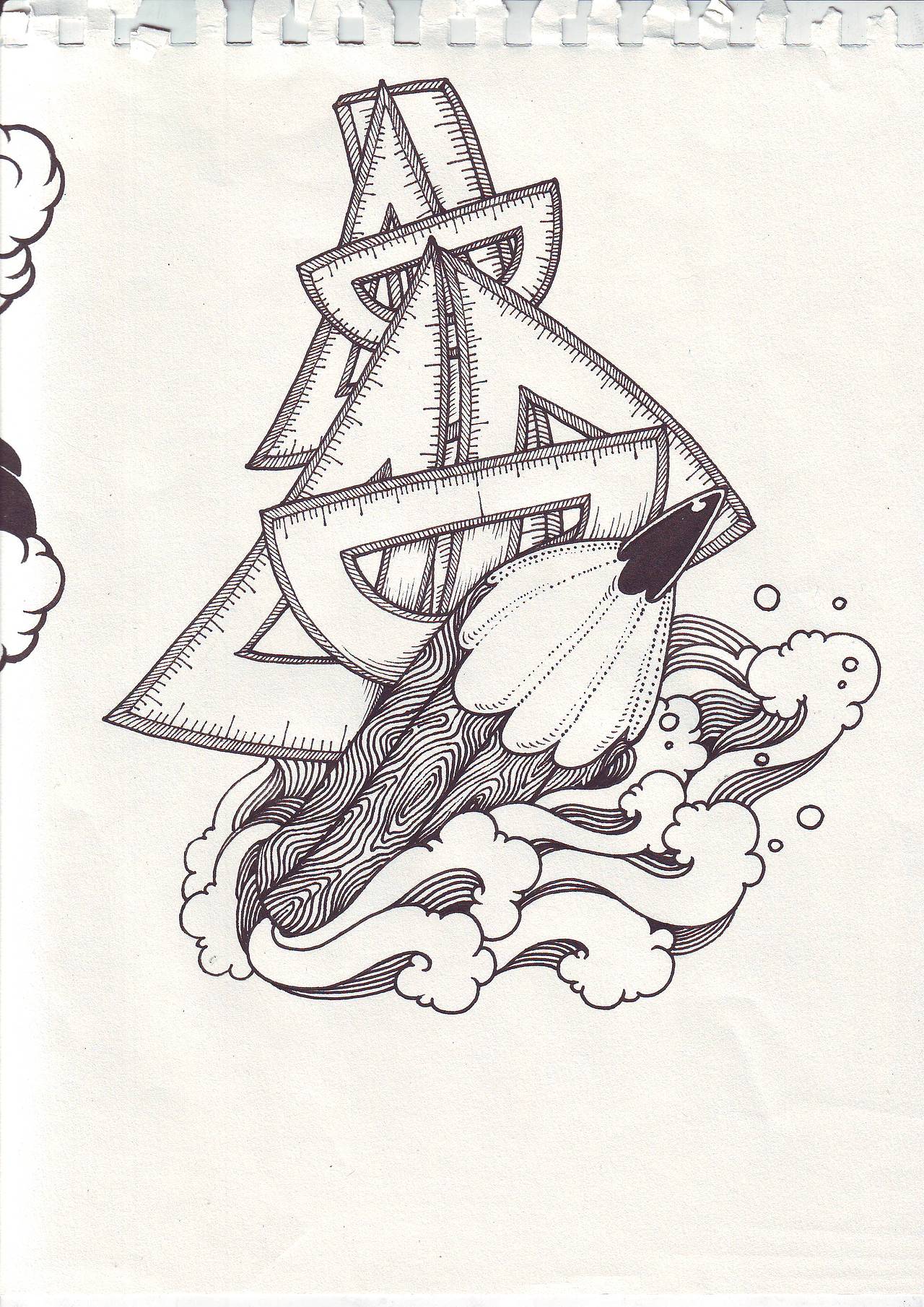 纸上涂鸦小作 4幅 过程图（图ZMTY4Njg3NDQ=） - 绘画 - 站酷设计师傅淳强画者之旅原创素材 - 站酷ZCOOL