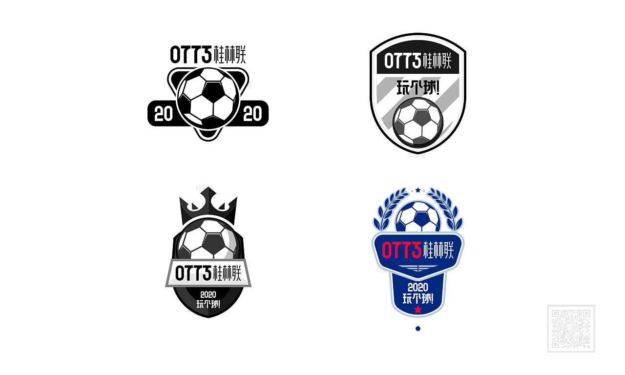 logo标志设计0773桂林联足球队