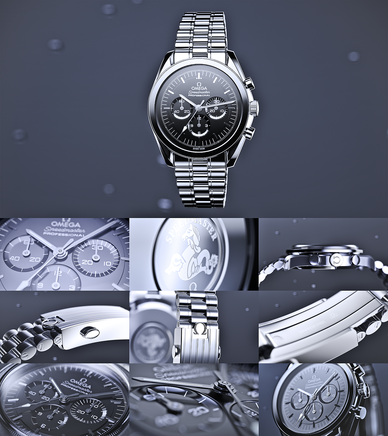 三维手表渲染（图ZMzQyMDUxNzM2） - 产品 - 站酷设计师的你来了原创素材 - 站酷ZCOOL