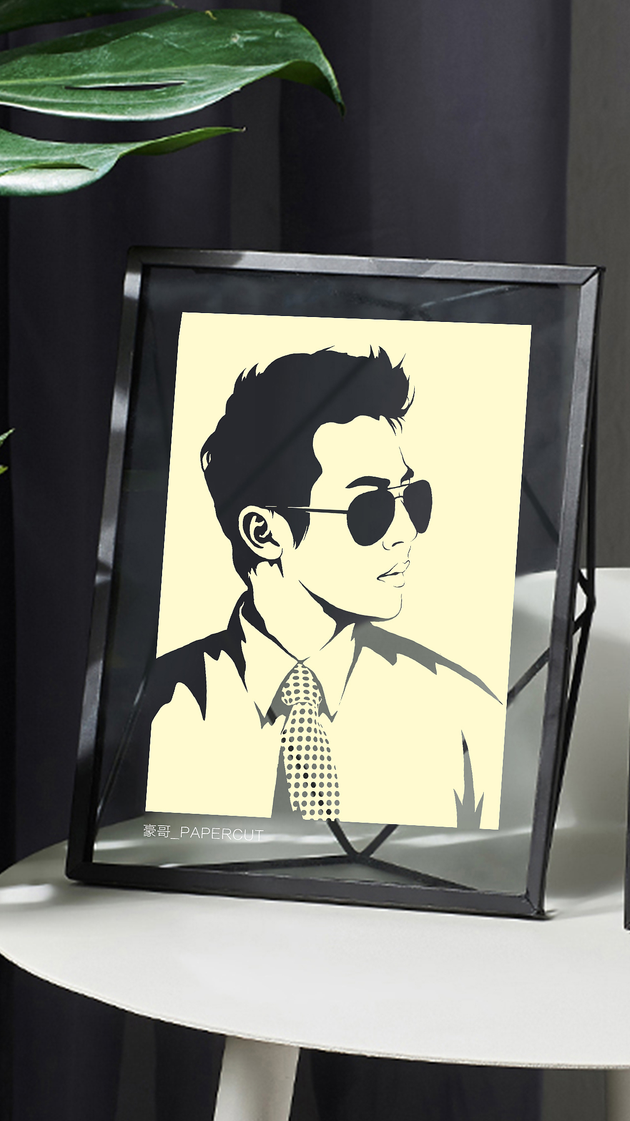 肖像剪纸