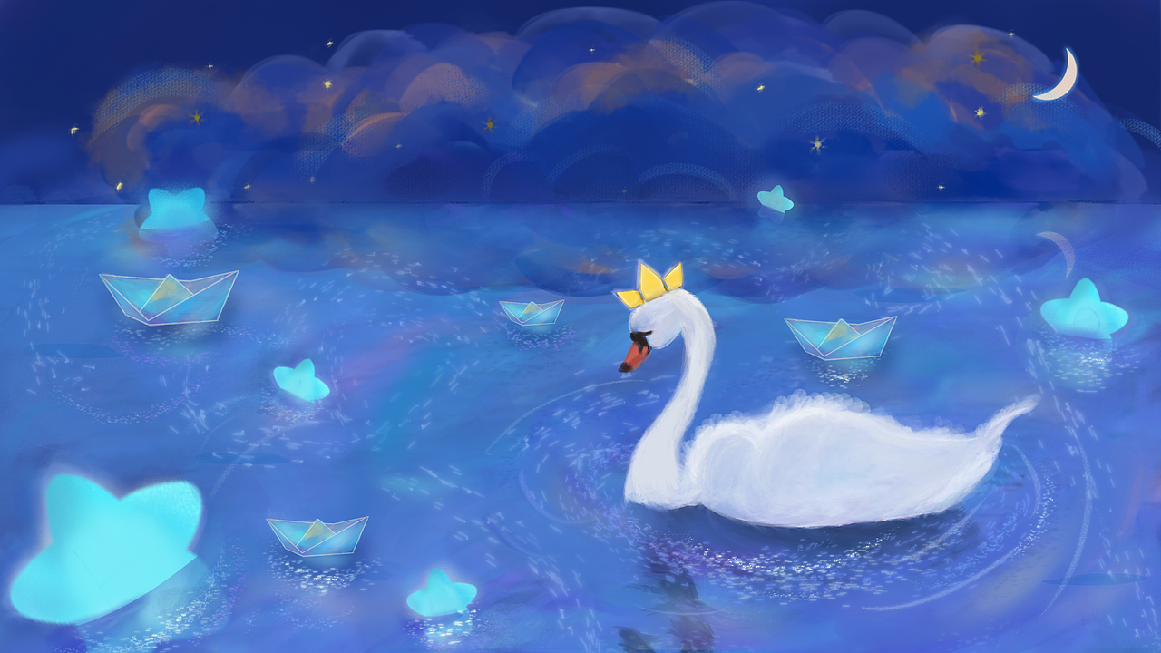 天鹅（图ZMzM4NjkzOTUy） - 商业插画 - 站酷设计师唯心不易ya原创素材 - 站酷ZCOOL