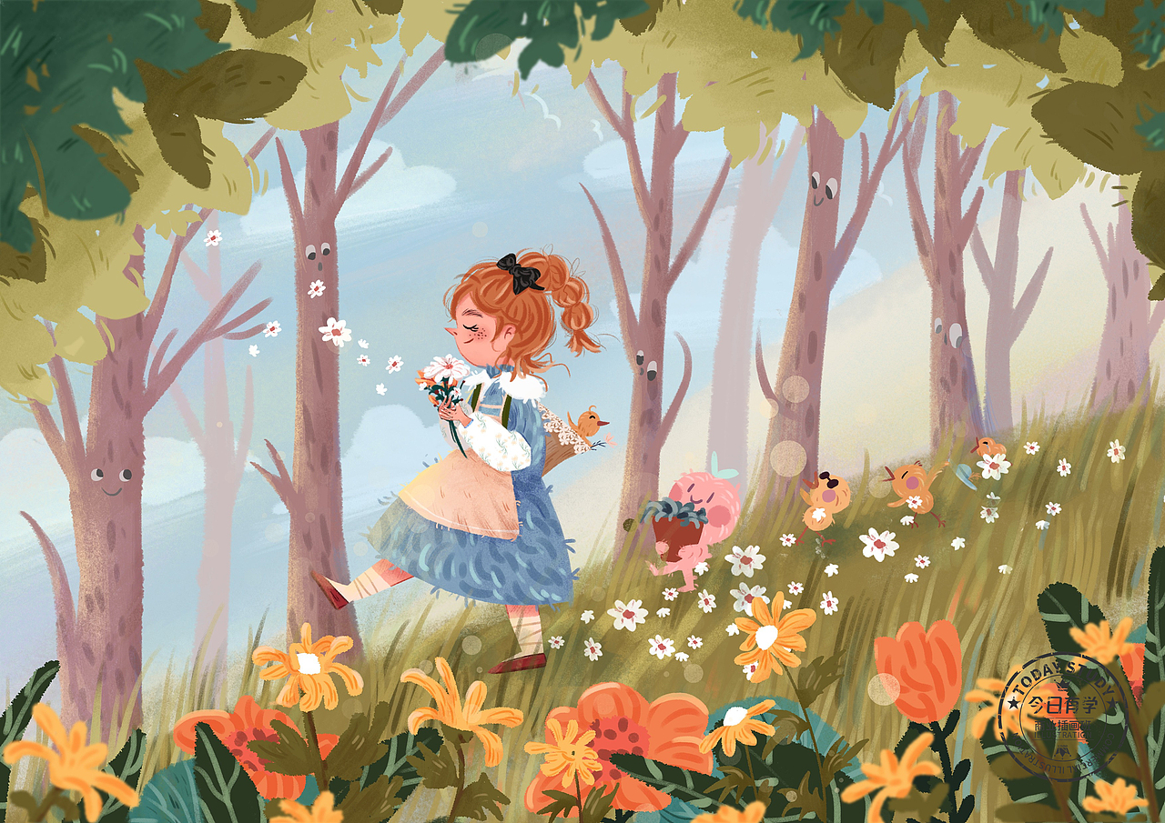 【今日有学插画】学员作品合集——PS商插16期