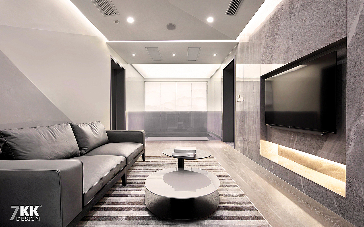 二楼的起居室,干净简洁.