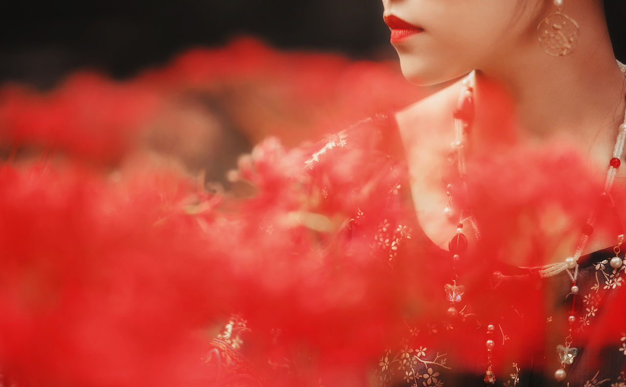彼岸花（图ZOTQ1MzUwMjg=） - 人像摄影 - 站酷设计师三空空原创素材 - 站酷ZCOOL
