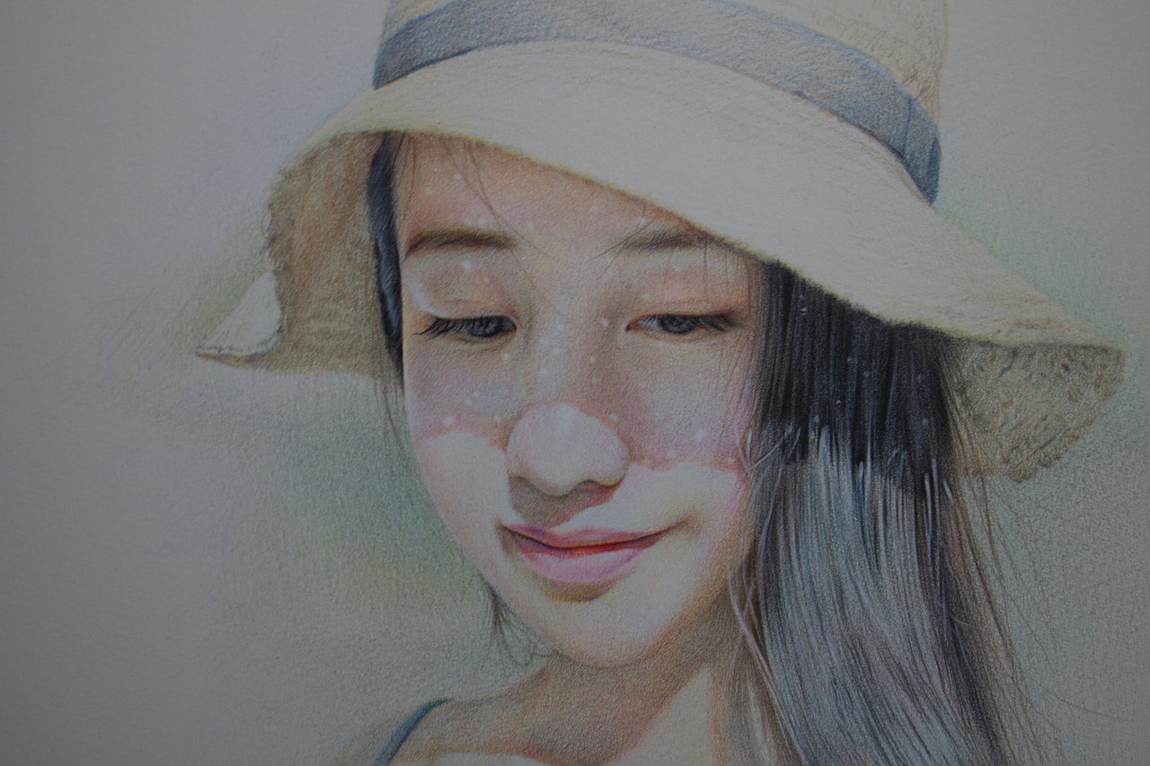 《戴草帽的女孩》