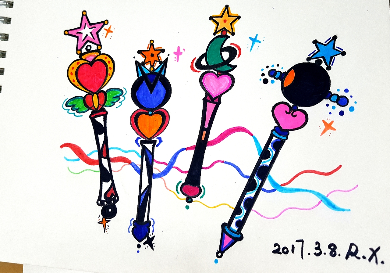2017小画儿（图ZNzU3MjcyMDA=） - 艺术插画 - 站酷设计师xxxiiihahaha原创素材 - 站酷ZCOOL