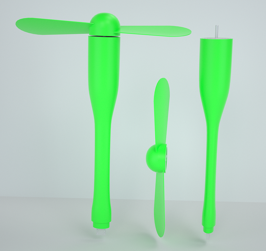 便携手机风扇建模（图ZMjE3NDA3OTQ4） - 产品 - 站酷设计师灰色恴天空原创素材 - 站酷ZCOOL