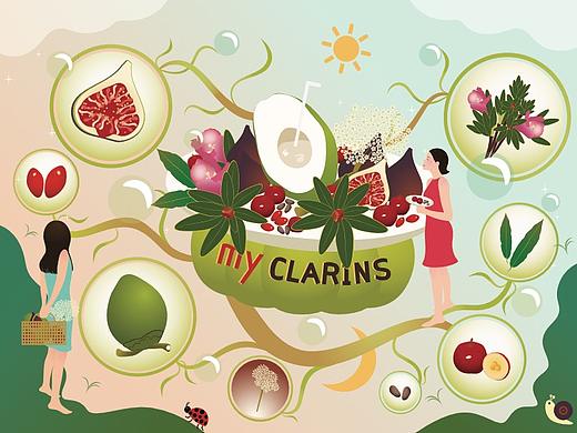 #my CLARINS寻找天然好食肌#走进丛林秘境相约美肌之树