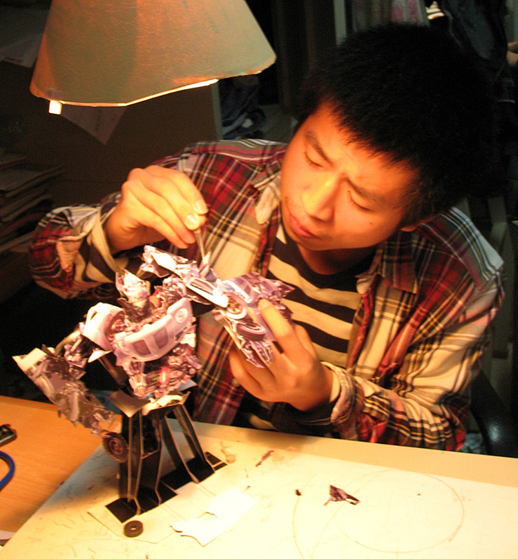 变形金刚--立体书（图ZMjc0Mzk2Njg=） - 手办/模玩 - 站酷设计师尹利帅纸艺师原创素材 - 站酷ZCOOL