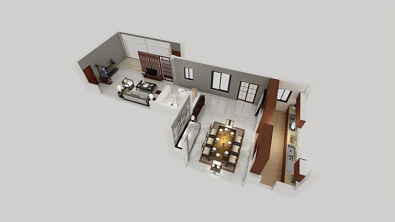 家装效果图（图ZMTk2NTIwMjYw） - 家装设计 - 站酷设计师从未停下脚步原创素材 - 站酷ZCOOL