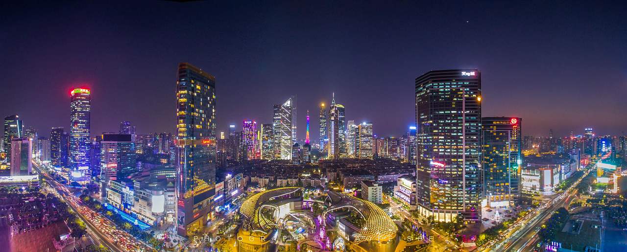 航拍广州（图ZNzUxOTI3ODg=） - 环境/建筑摄影 - 站酷设计师飞影传媒张飞鹏原创素材 - 站酷ZCOOL