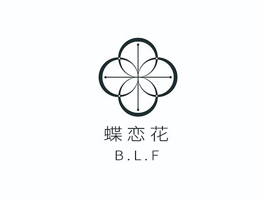 高端化妆品LOGO蝶恋花练习