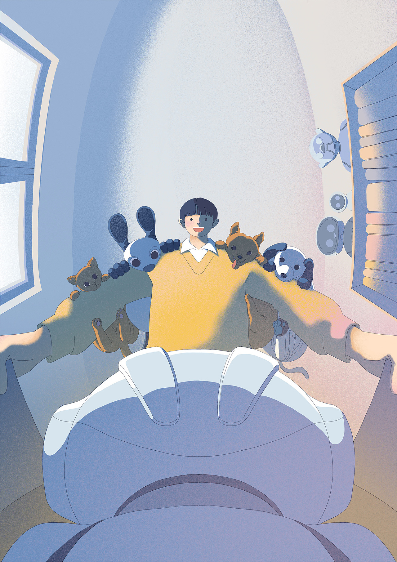 未来生活的想象|插画|商业插画|bindy_xie - 原创作品 - 站酷 (zcool)