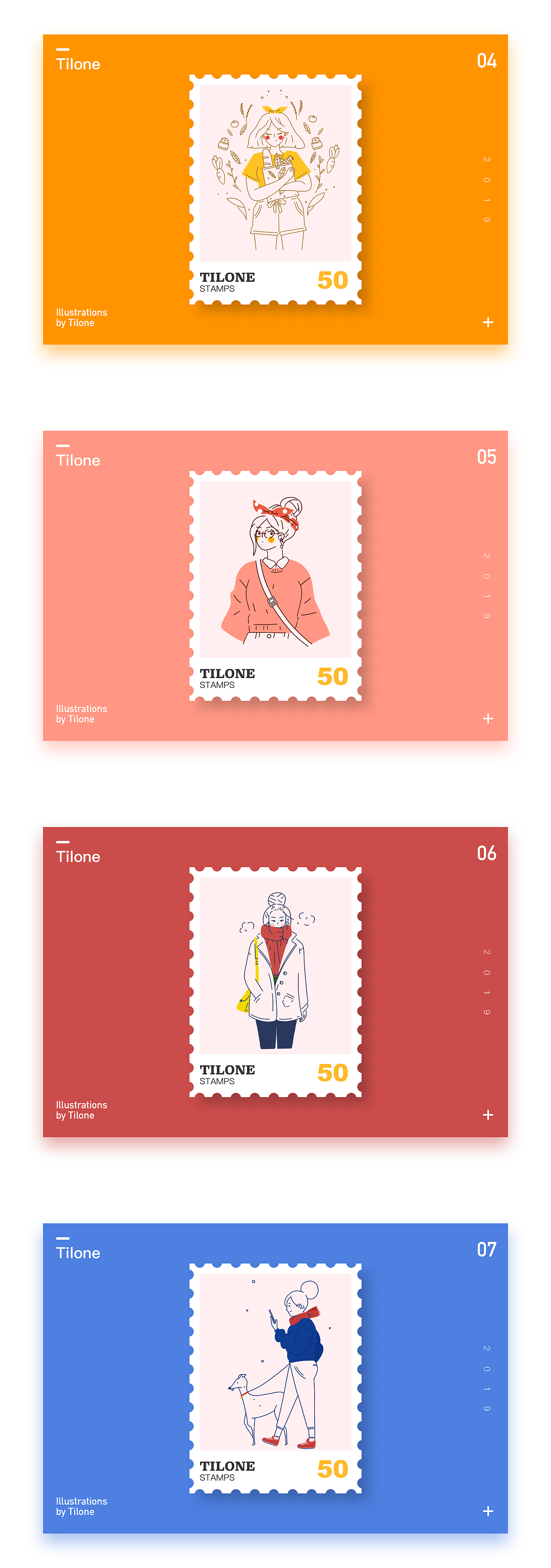 2019年上半年插画小结