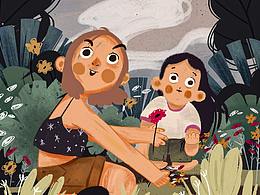 小習作，臨摹加改編系列