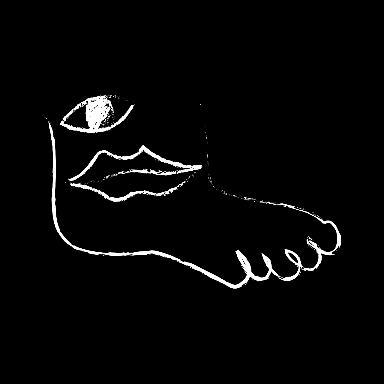 眼+嘴+脚（图ZMjM0NTk5MDg4） - 图案 - 站酷设计师BeatriceBEA原创素材 - 站酷ZCOOL