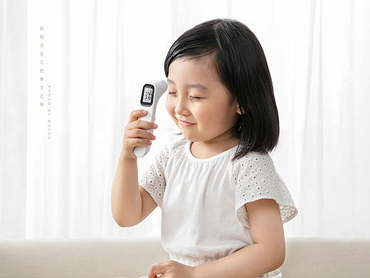 医疗产品 额温枪 测温仪 kv拍摄