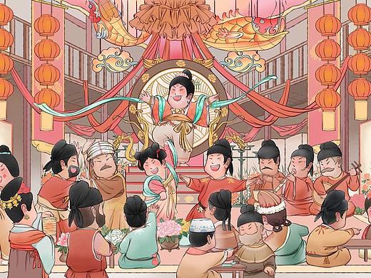 俺们大唐人都爱舞蹈