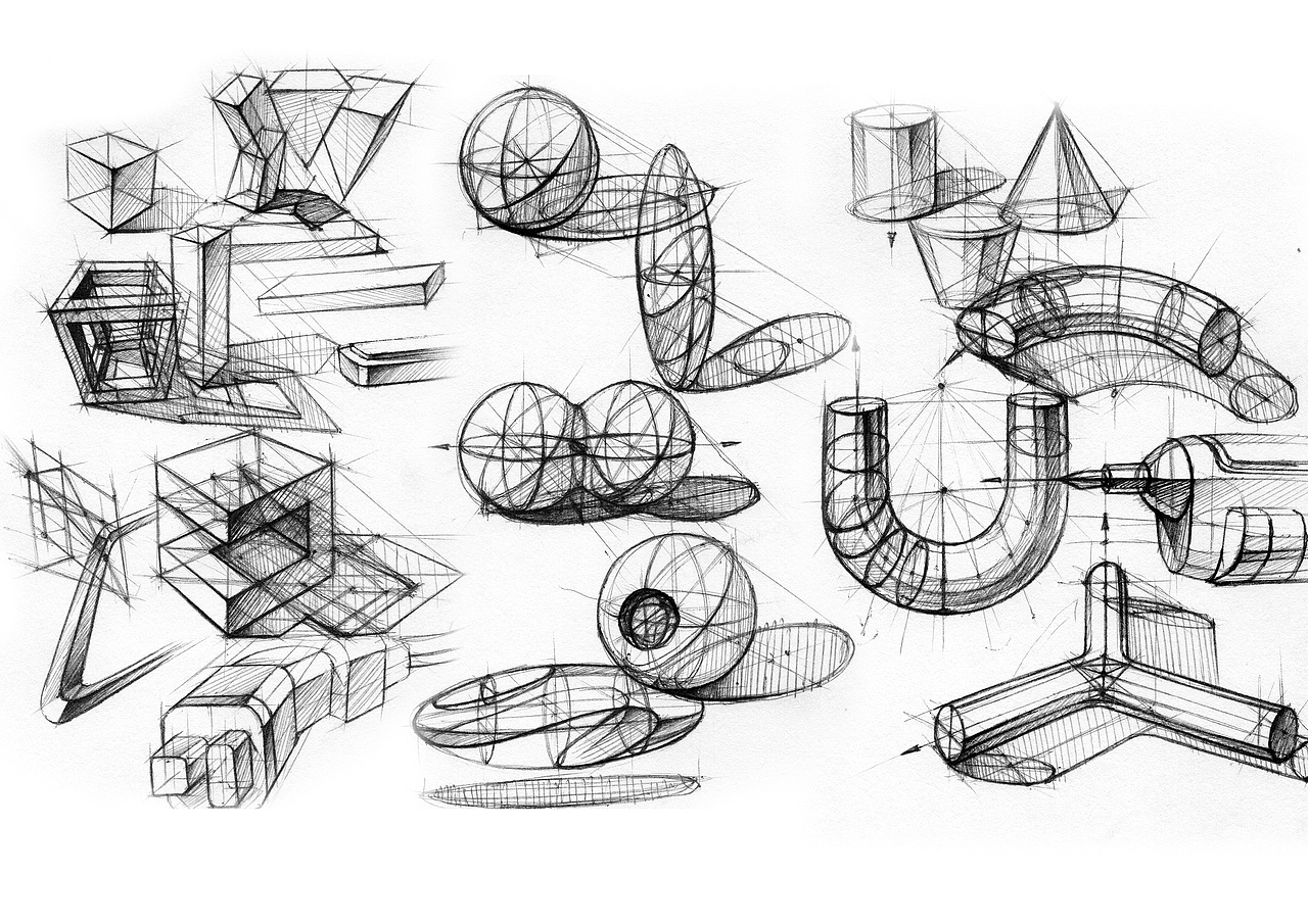 工业设计手绘单体