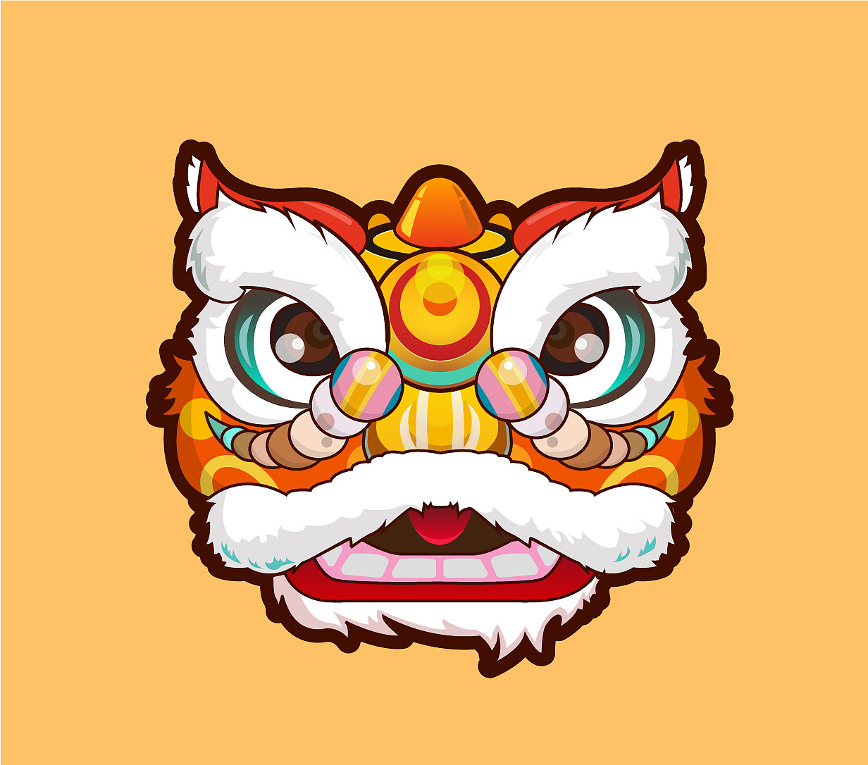 舞狮（图ZMjM2OTI1NzAw） - 创作习作 - 站酷设计师Michaelou原创素材 - 站酷ZCOOL
