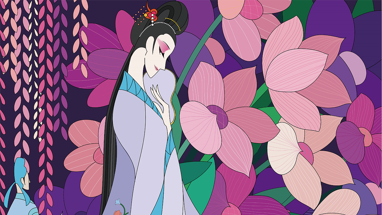 越剧《三笑》文创主视觉