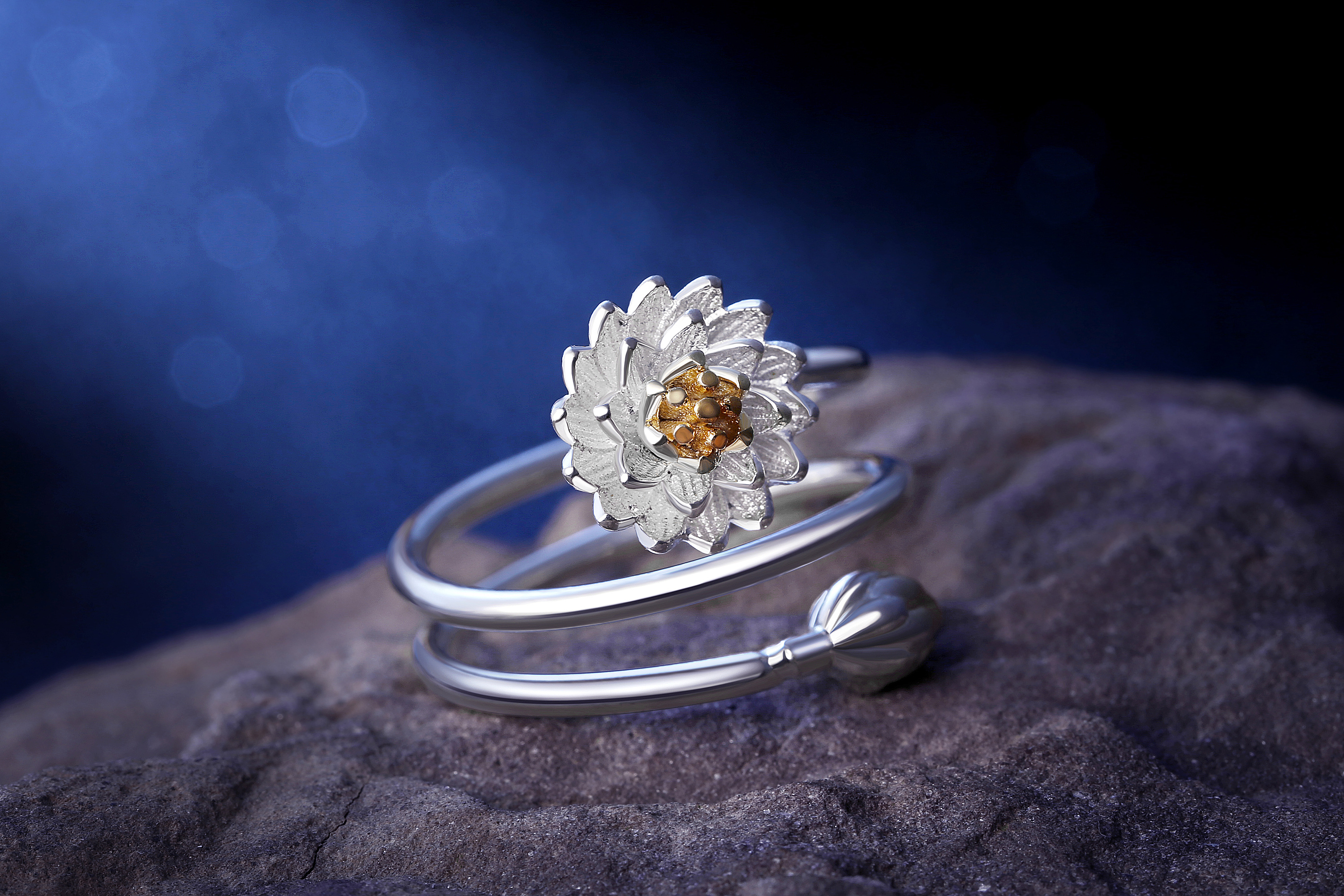 首饰品戒指拍摄精修