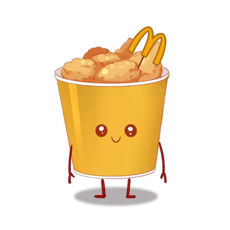 麦当劳：桶桶子满血上线，你的返工综合症有救了！（图ZMjUwMjYxODU2） - 动画片 - 站酷设计师INFINI映纷创意原创素材 - 站酷ZCOOL