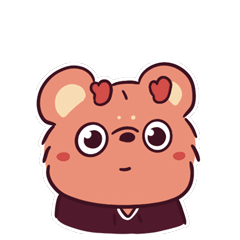 小鹿熊和他的朋友1（图ZMjkwNjkzMDk2） - 网络表情 - 站酷设计师熊熊师兄Avidor原创素材 - 站酷ZCOOL