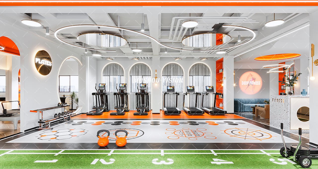 上海橙色健身房