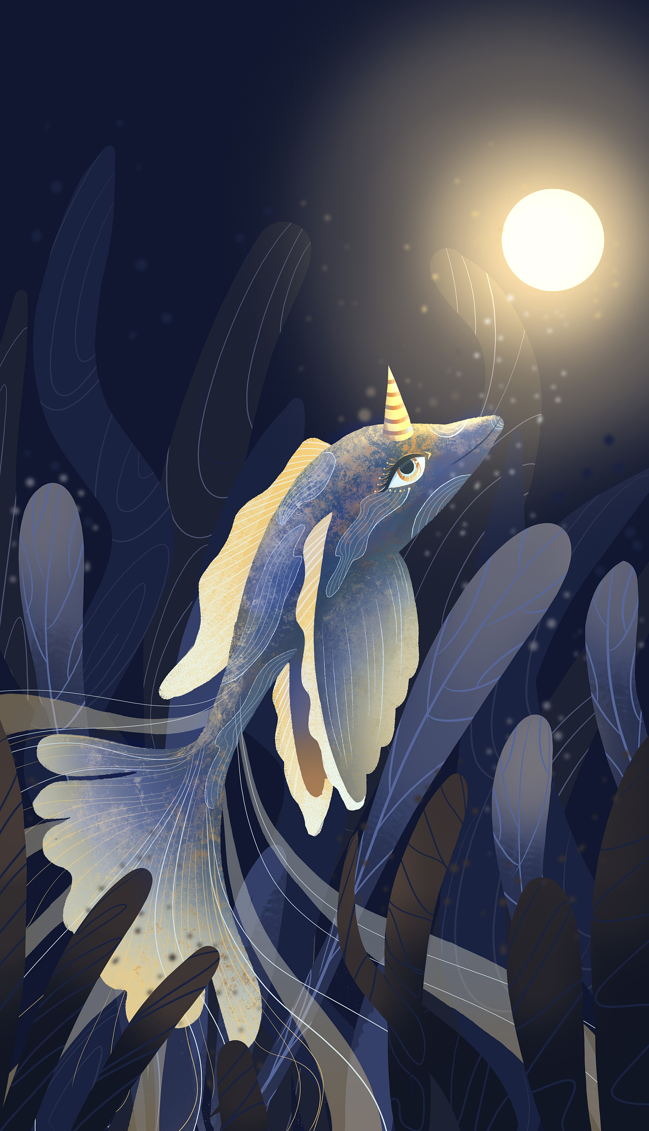 久居深海向往光明|插画|概念设定|笨咘苯 - 原创作品 - 站酷 (zcool)