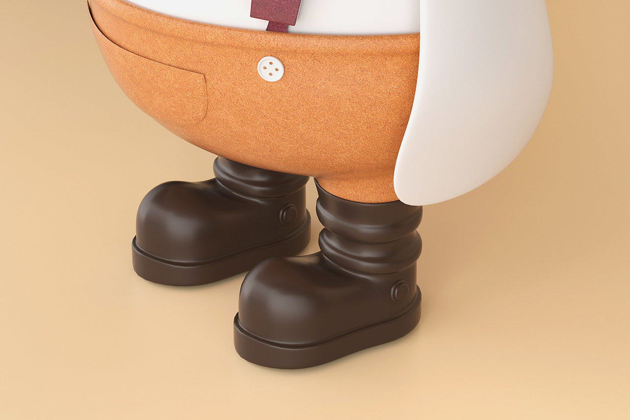 C4D卡通企鹅建模