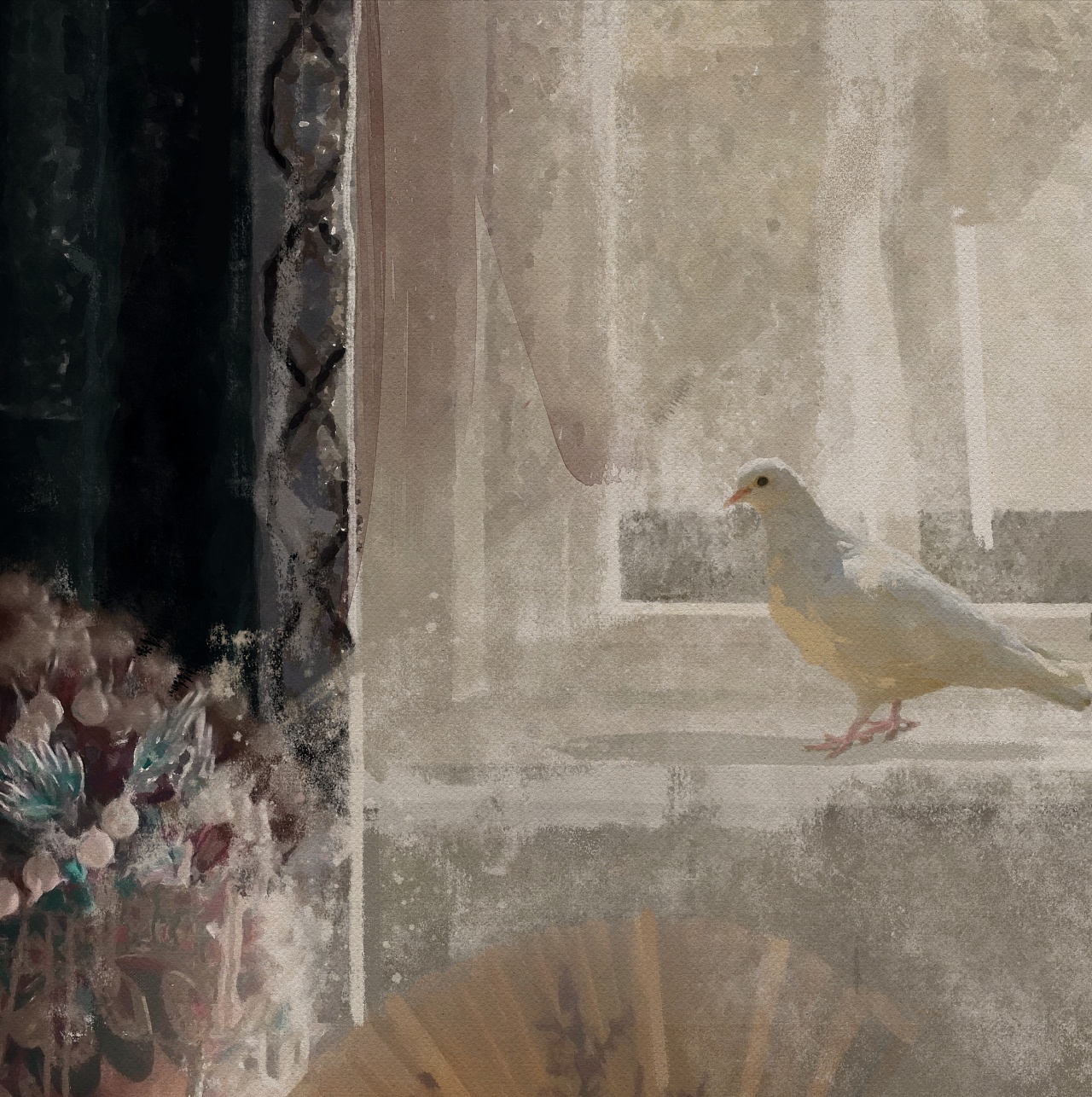 道是春归人未归 高清壁纸微博自提哦 原创作品 站酷 Zcool